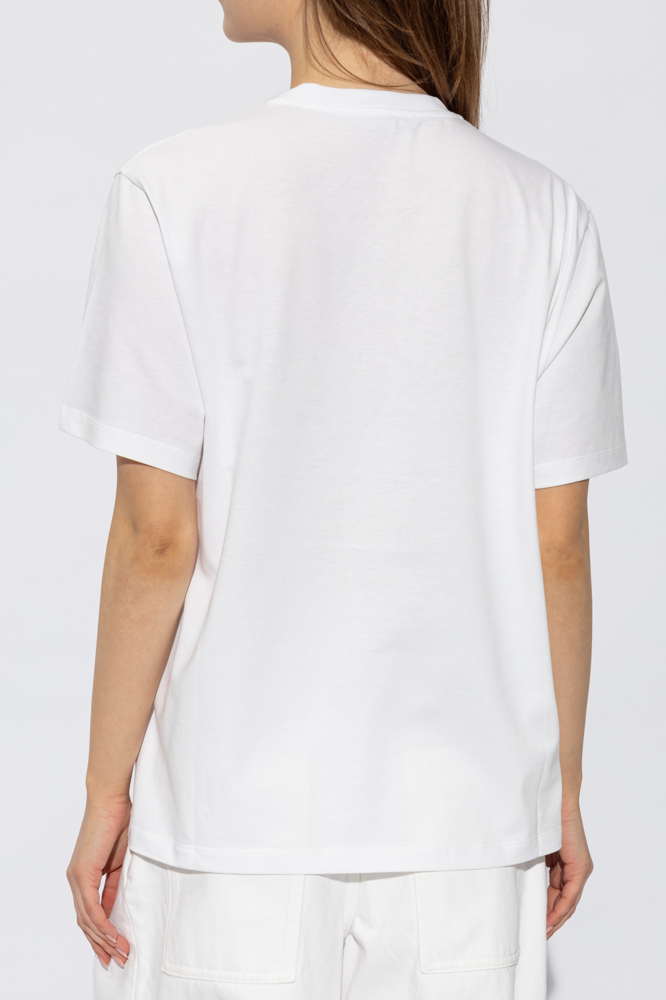 Tシャツ・カットソー STELLA MCCARTNEY Women Sweater 6J02723SPY55 9000 White Stella McCartney girl's cotton T-shirt with logo tv8p61z0434
